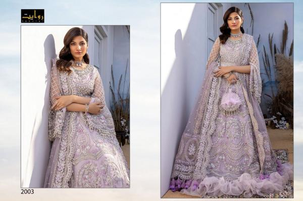 Rawayat Tabeer 8 Bridal Wear Net Pakistani Salwar Kameez